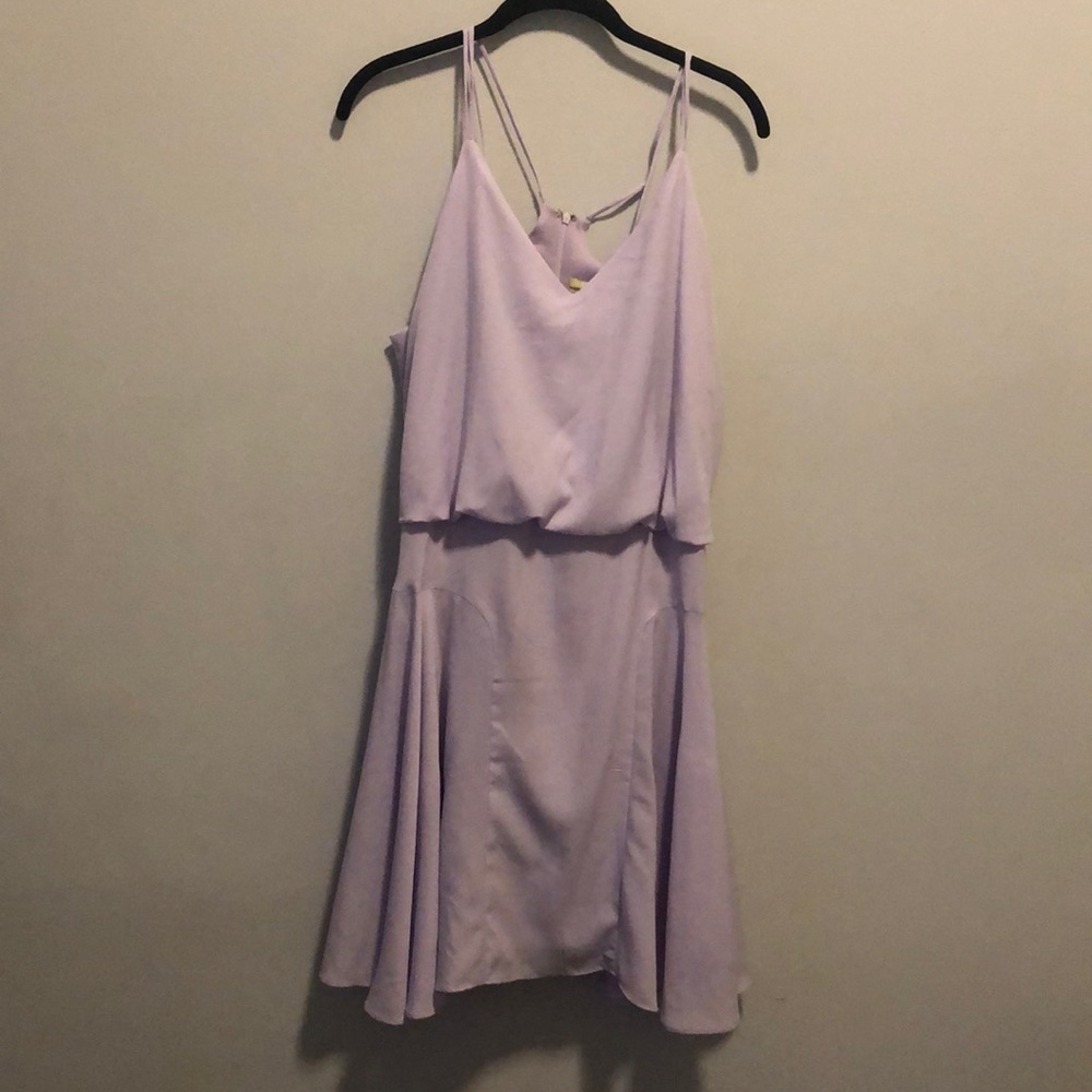 Lilac spring dress